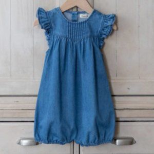 Denim Romper by Pastel